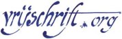  logo Vrijschrift